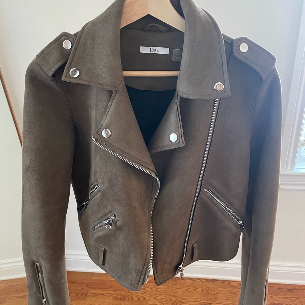 Dex Brown Moto Jacket